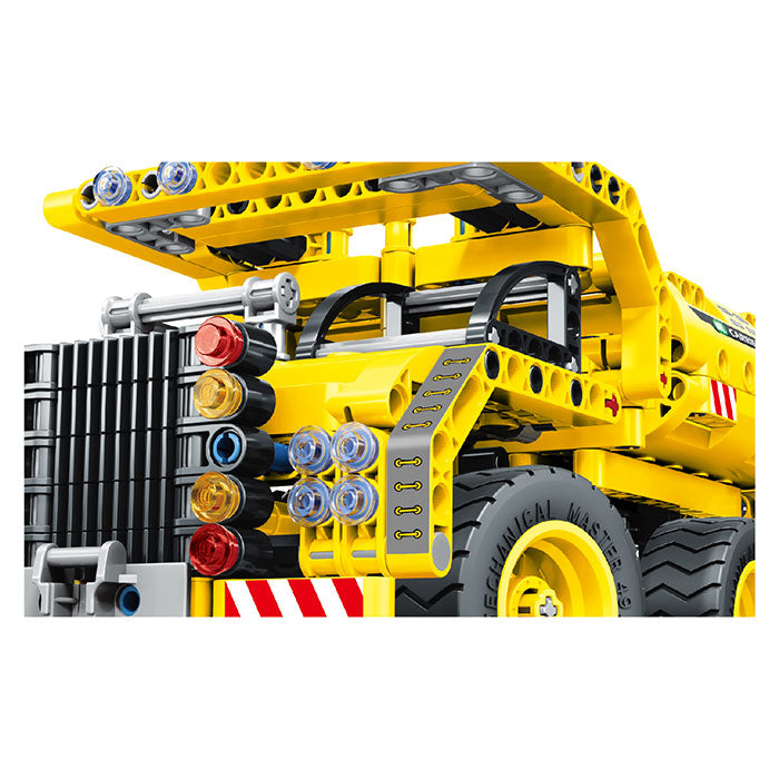 Mechanical Transmission Block Kit Engineering Dump Truck and Aircraft 2 in 1 Set - 361 Pieces