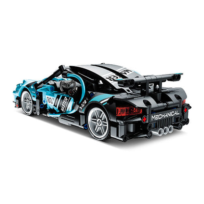 Pull Back Block Kit Super Car 422 Pieces