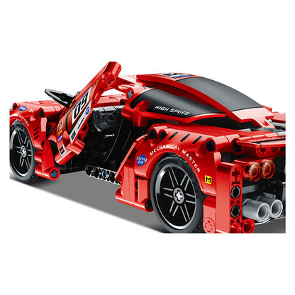 Pull Back Block Kit Super Car 1 - 437 Pieces