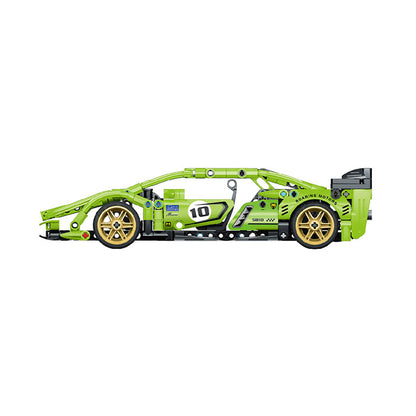 Pull Back Block Kit Super Car 1 - 457 Pieces
