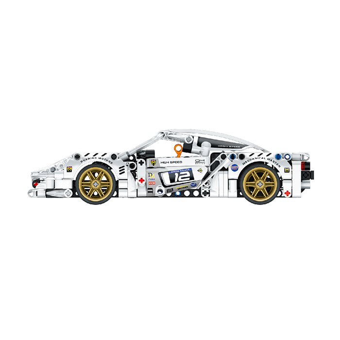 Pull Back Block Kit Super Car 2 - 437 Pieces