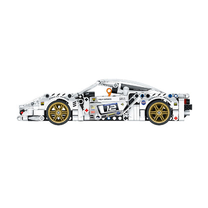 Pull Back Block Kit Super Car 2 - 437 Pieces