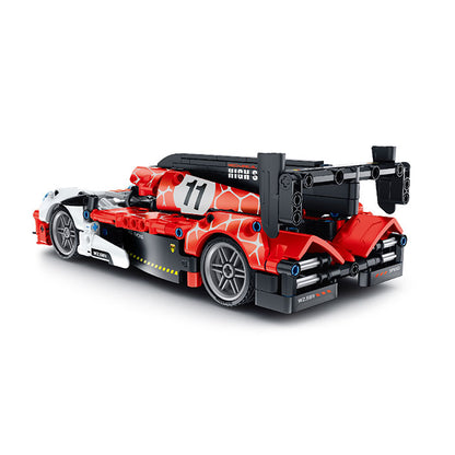 Pull Back Block Kit Super Car - 472 Pieces
