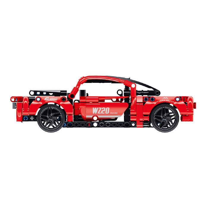 Pull Back Block Kit Super Car 2 - 457 Pieces
