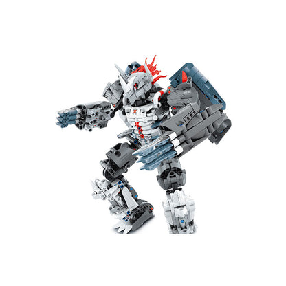Block Kit Building Block Mecha - 965 Pieces