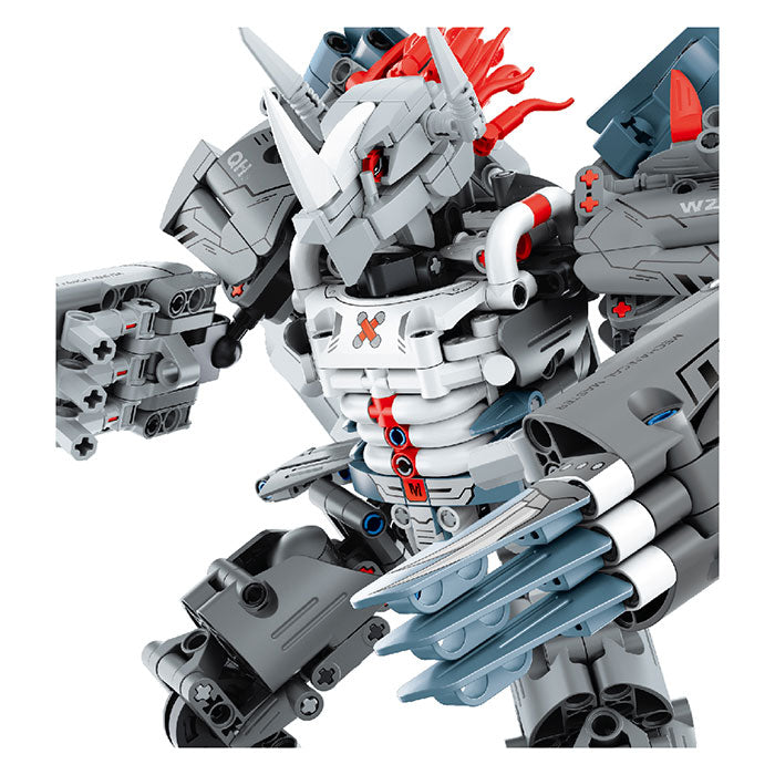 Block Kit Building Block Mecha - 965 Pieces