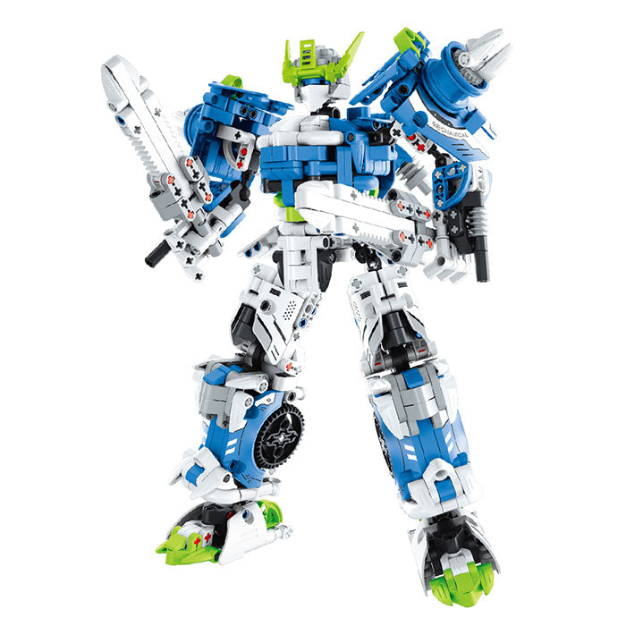 Block Kit Building Block Mecha - 941 Pieces