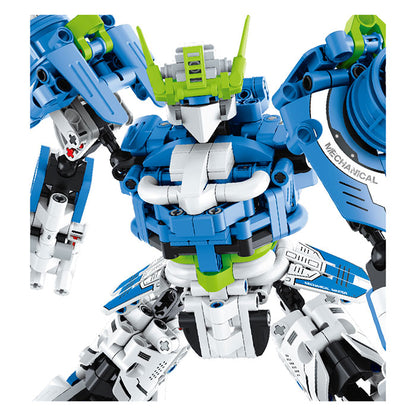 Block Kit Building Block Mecha - 941 Pieces