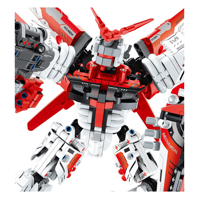 Block Kit Building Block Mecha - 1100 Pieces