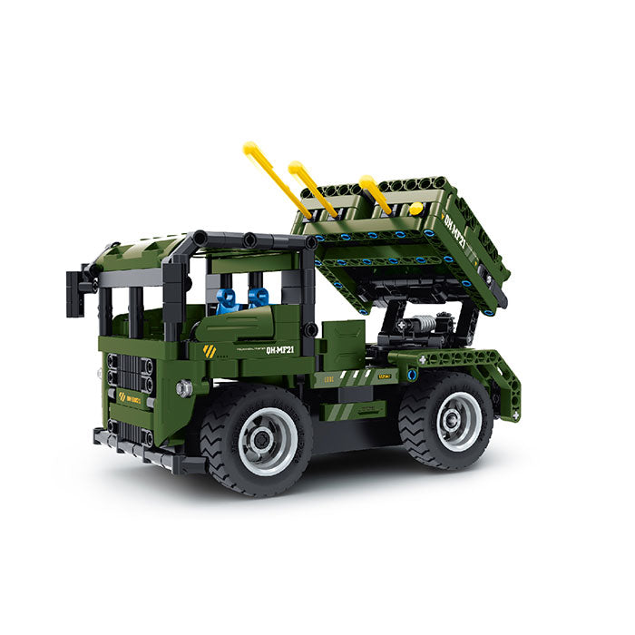 Remote Control Block Kit Rocket Launcher 2 In 1 - 364 Pieces