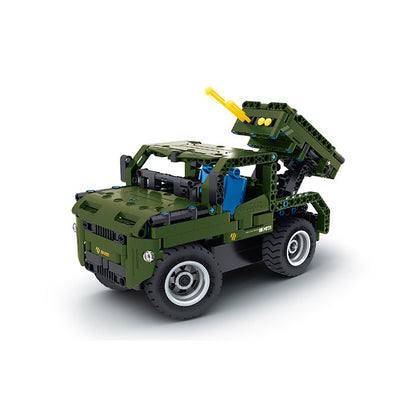 Remote Control Block Kit Rocket Launcher 2 In 1 - 364 Pieces