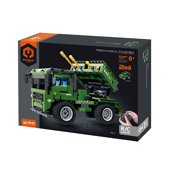 Remote Control Block Kit Rocket Launcher 2 In 1 - 364 Pieces