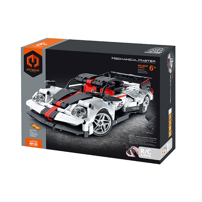 Remote Control and Application Programming Block Kit Super Car - 476 Pieces