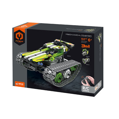 Remote Control Block Kit Building Blocks High Speed Stunt Car 3 In 1 - 353 Pieces