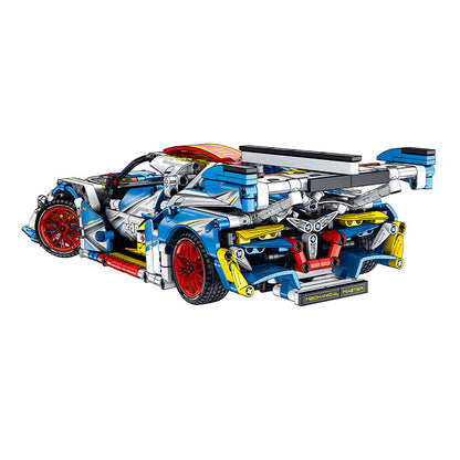Block Kit Apollo Super Car - 1093 Pieces