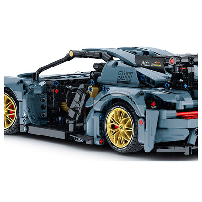 Block Kit Super Car - 1221 Pieces