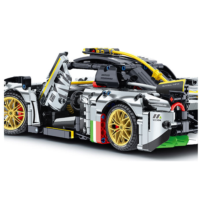 Block Kit Super Car - 1237 Pieces