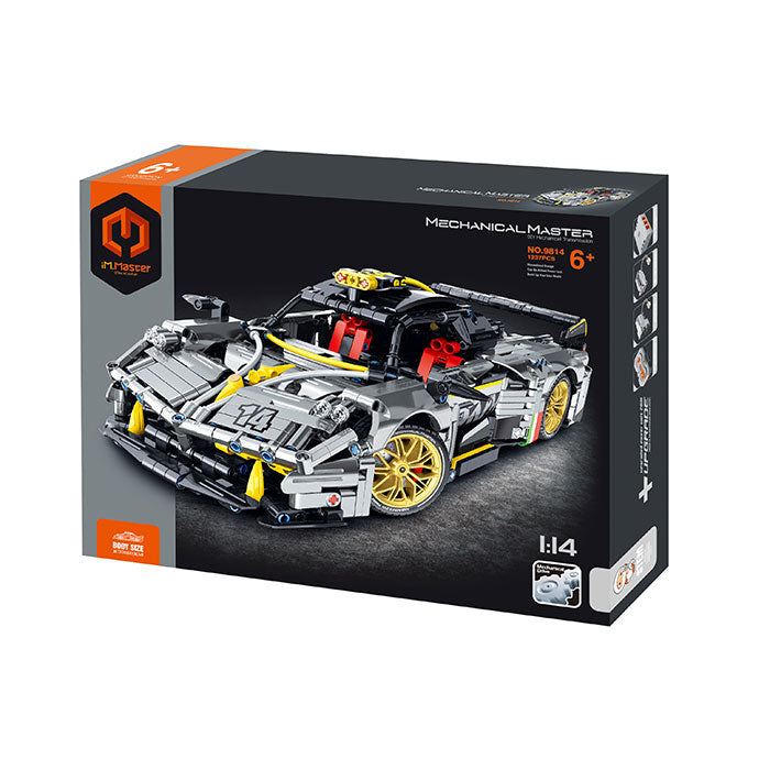 Block Kit Super Car - 1237 Pieces