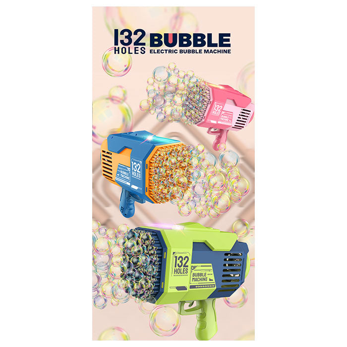 Bubble Gun 132 Holes - Random Color