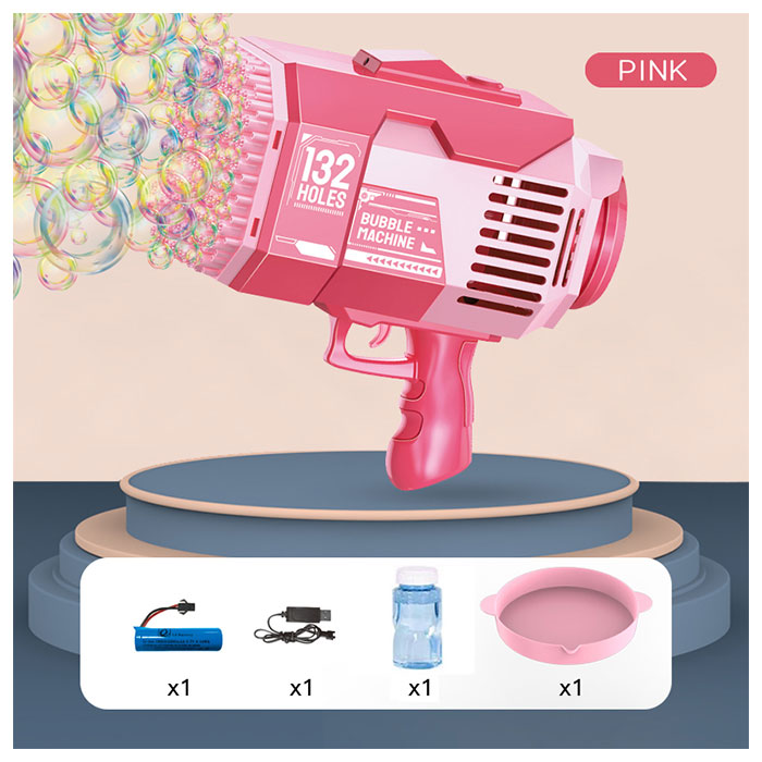 Bubble Gun 132 Holes - Random Color