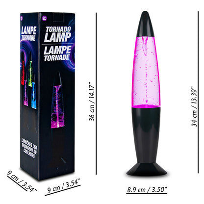 Tradeopia Magic Tornado Color Changing Novelty Lava Lamp