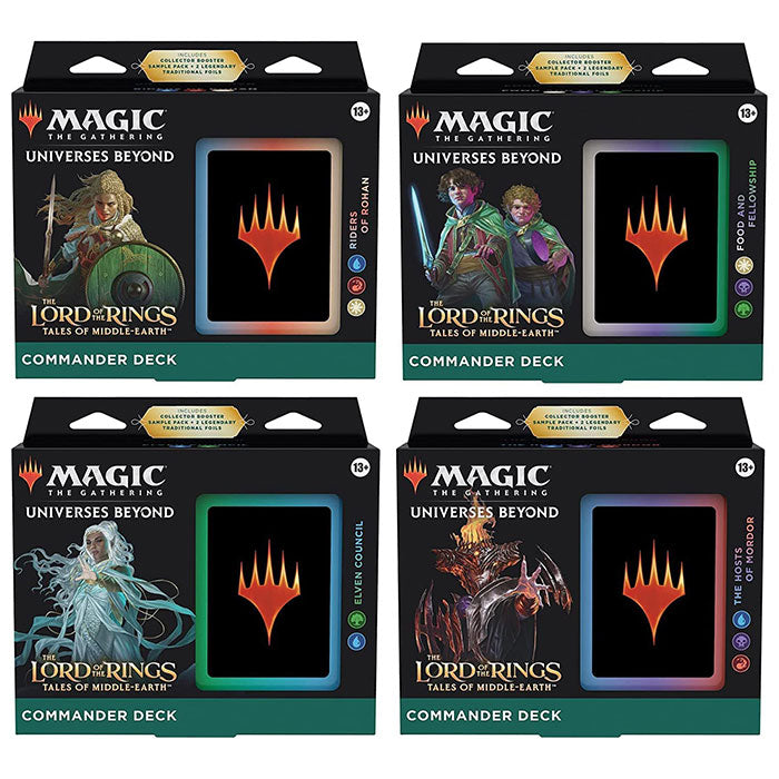 Magic The Gathering The Lord of The Rings: Tales of Middle-Earth Commander Deck (Single Deck)