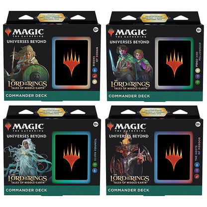 Magic The Gathering The Lord of The Rings: Tales of Middle-Earth Commander Deck (Single Deck)