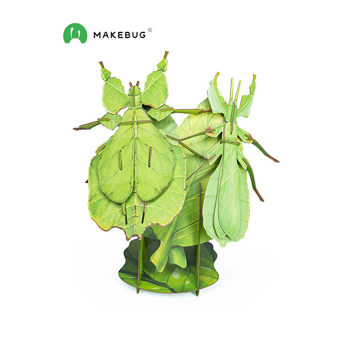 3D Puzzle Leaf Insect - 35 Pieces