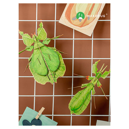 3D Puzzle Leaf Insect - 35 Pieces