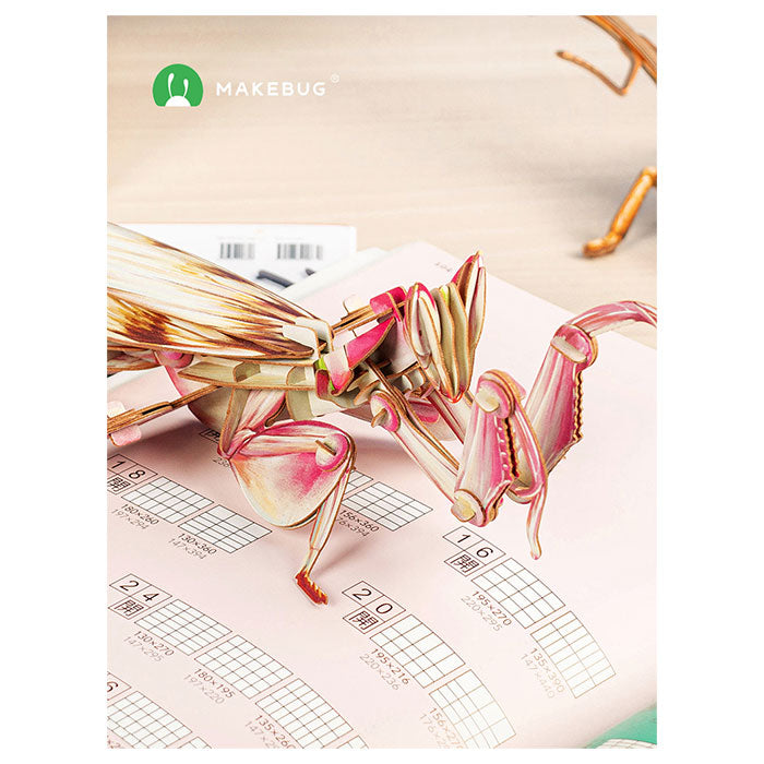 3D Puzzle Orchid Mantis - 92 Pieces