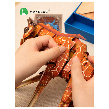 3D Puzzle Giraffe - 113 Pieces