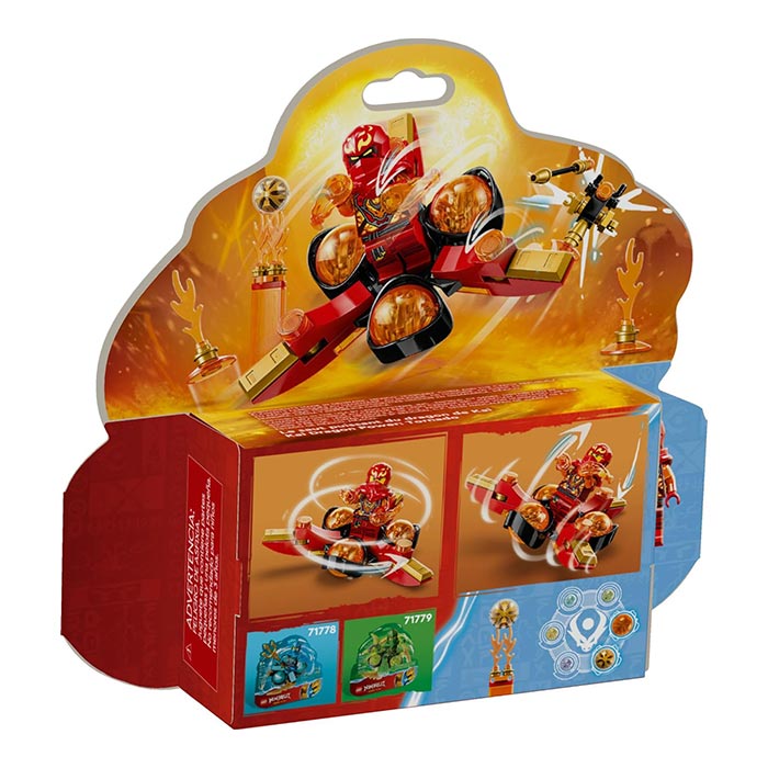 LEGO Ninjago Kai's Dragon Power Spinjitzu Flip 72 PCS