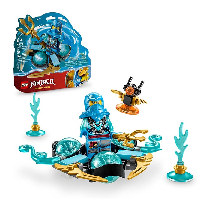 LEGO Ninjago Nya's Dragon Power Spinjitzu Drift 57 PCS