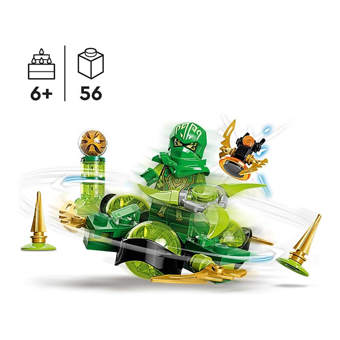 LEGO Ninjago Lloyd's Dragon Power Spinjitzu Spin 56 PCS