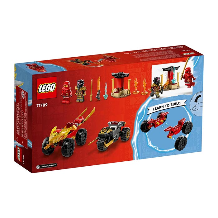 LEGO Ninjago Kai and Ras's Car and Bike Battle 103 PCS