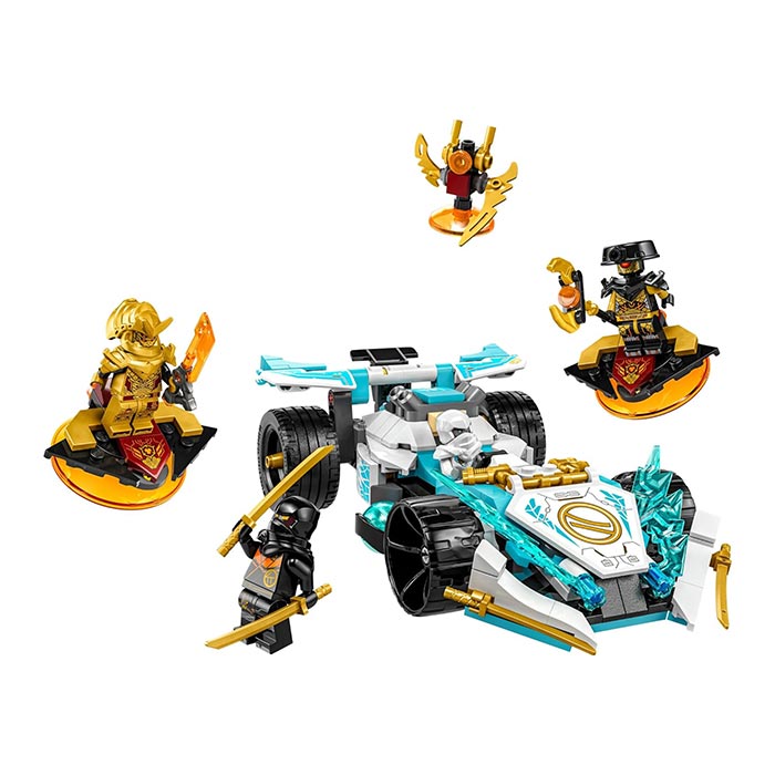 LEGO Ninjago Zane's Dragon Power Spinjitzu Race Car 307 PCS