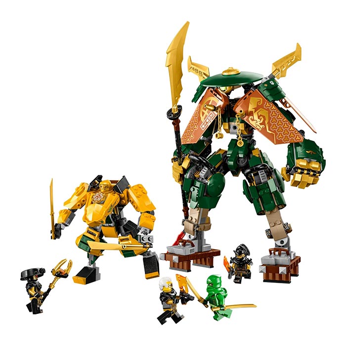 LEGO Ninjago Lloyd and Arin's Ninja Team Mechs 764 PCS