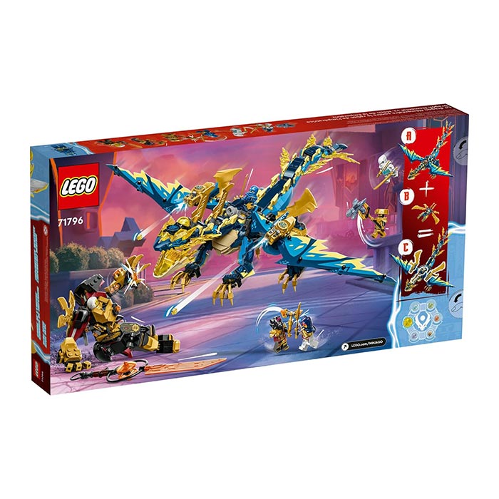 LEGO Ninjago Elemental Dragon vs. The Empress Mech 1038 PCS