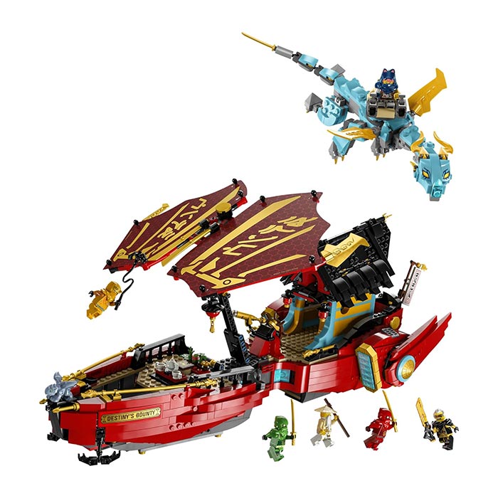 LEGO Ninjago Destiny's Bounty Race Against Time 1739 PCS