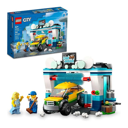 Lego City Car Wash Building Toy Set 243 Pcs