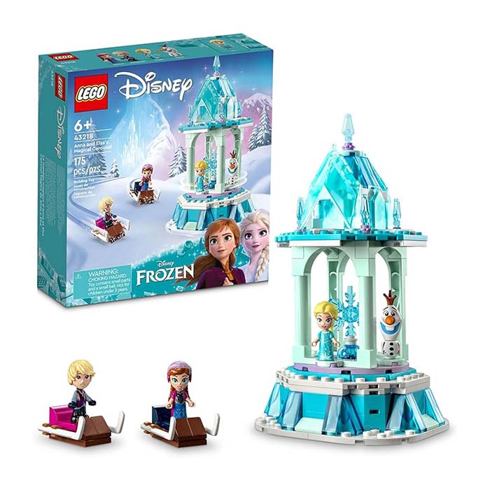 Lego Disney Frozen Anna and Elsa's Magical Carousel 175 Pcs