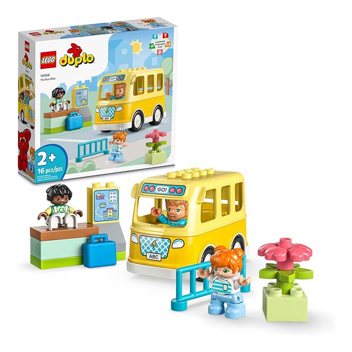LEGO Duplo Town The Bus Ride 16 Pcs 2+