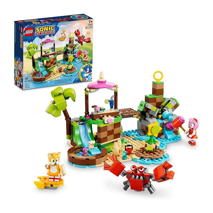 Lego Sonic The Hedgehog Amy's Animal Rescue Island 388 Pcs