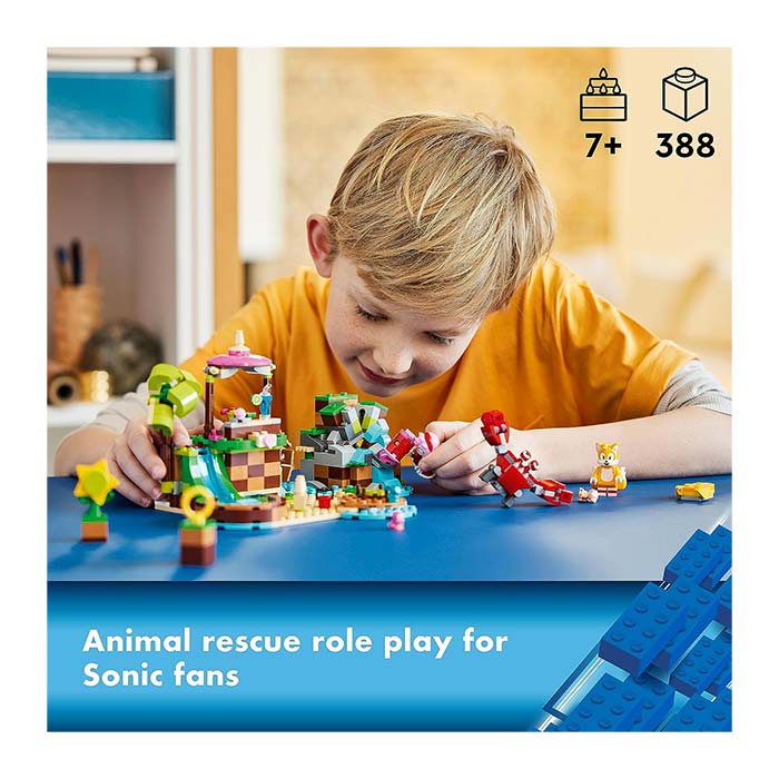 LEGO Sonic The Hedgehog Amy's Animal Rescue Island 388 Pcs