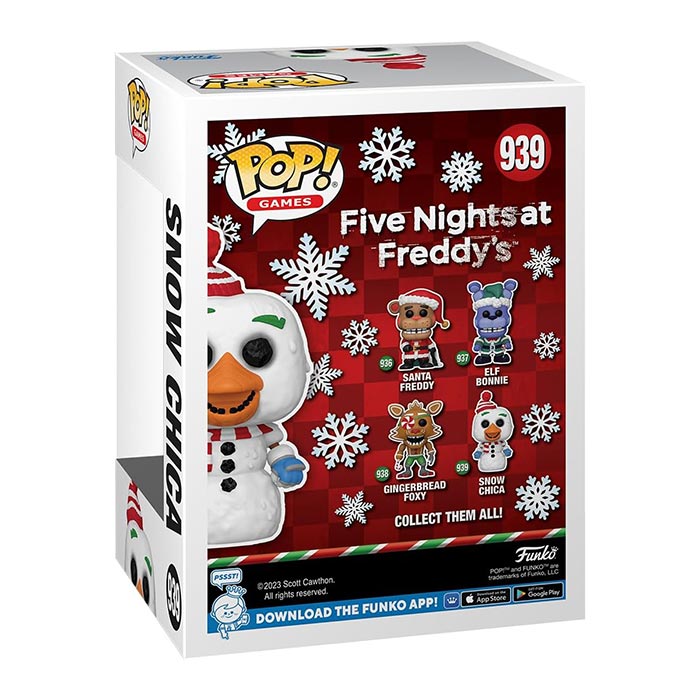 Funko Pop! Games Snow Chica Five Nights at Freddy's