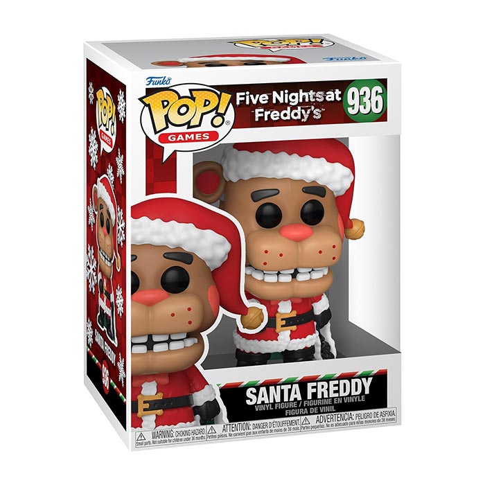 Funko Pop! Games Santa Freddy Five Nights at Freddy's