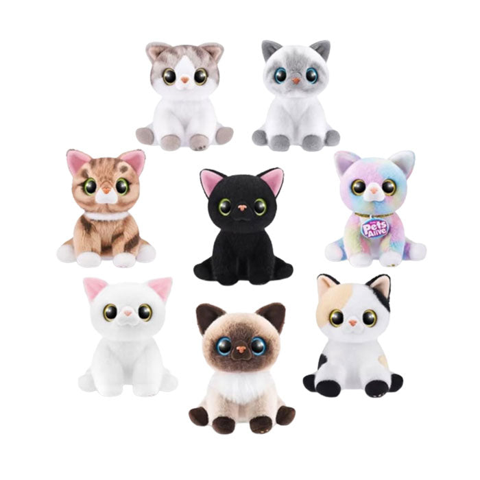 Zuru Pet's Smitten Kitten's Interactive Plush Assorted (Random Pick)