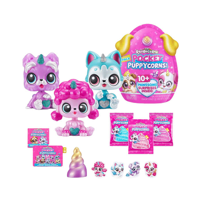 Zuru Rainbocorns Pocket Puppycorn 3 Pack Surprises