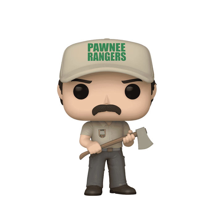 Funko Pop Ron Swanson of the Pawnee Rangers Movies Parks and Recreation