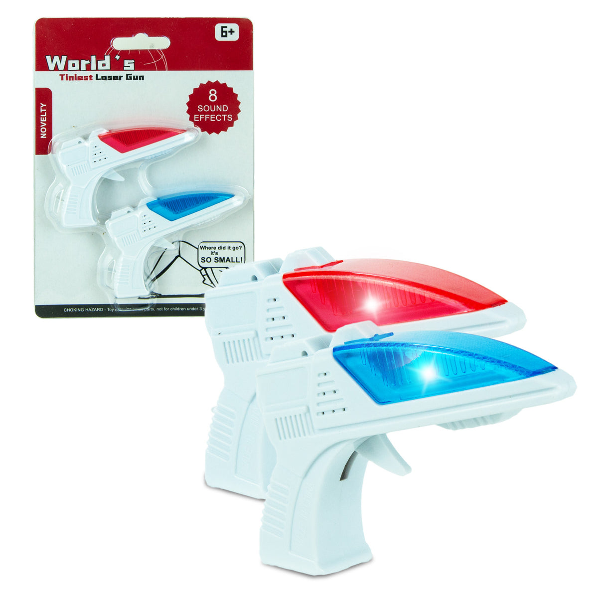 World's Tiniest Laser Guns
